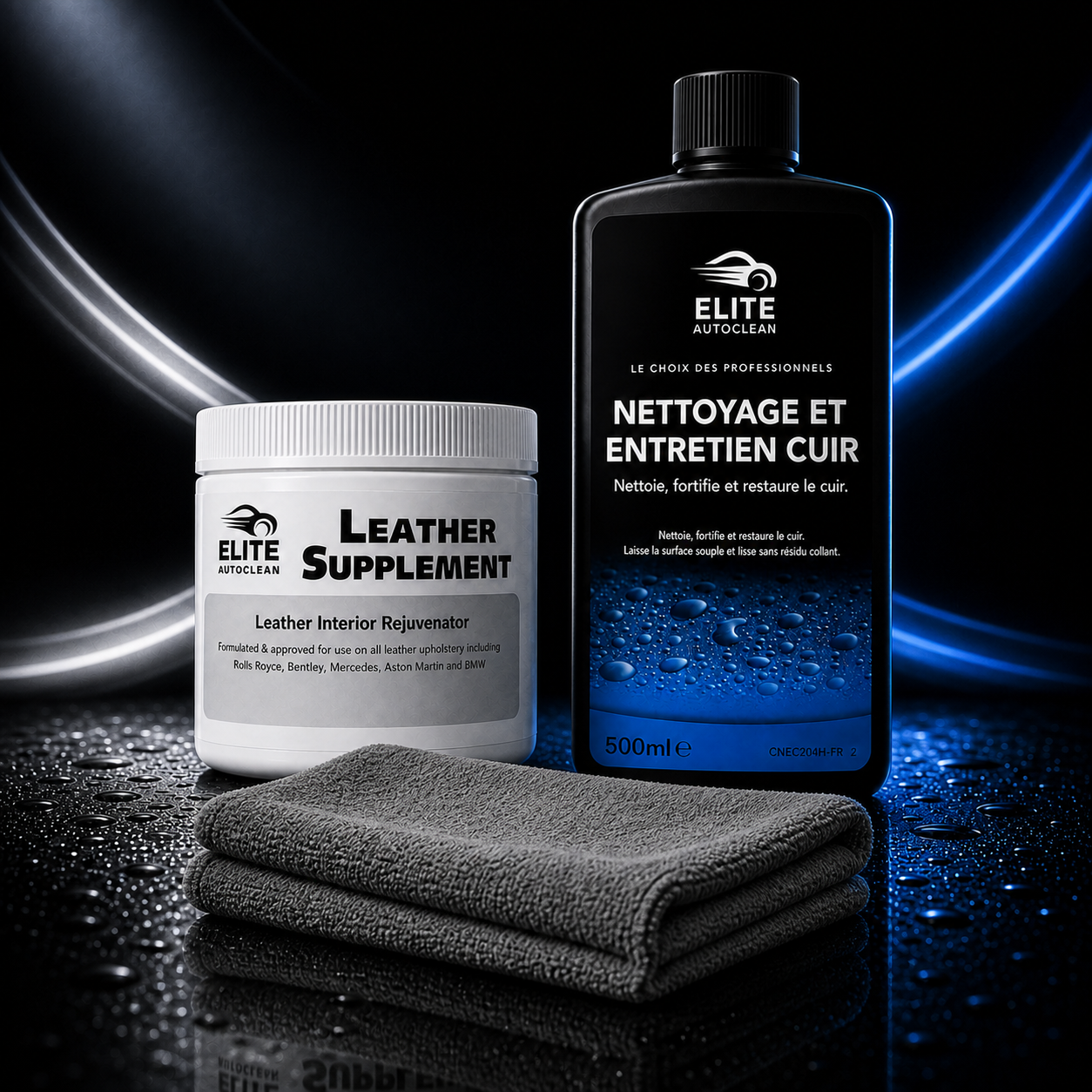 PACK SOIN COMPLET DU CUIR – NETTOYAGE, ENTRETIEN & RÉNOVATION